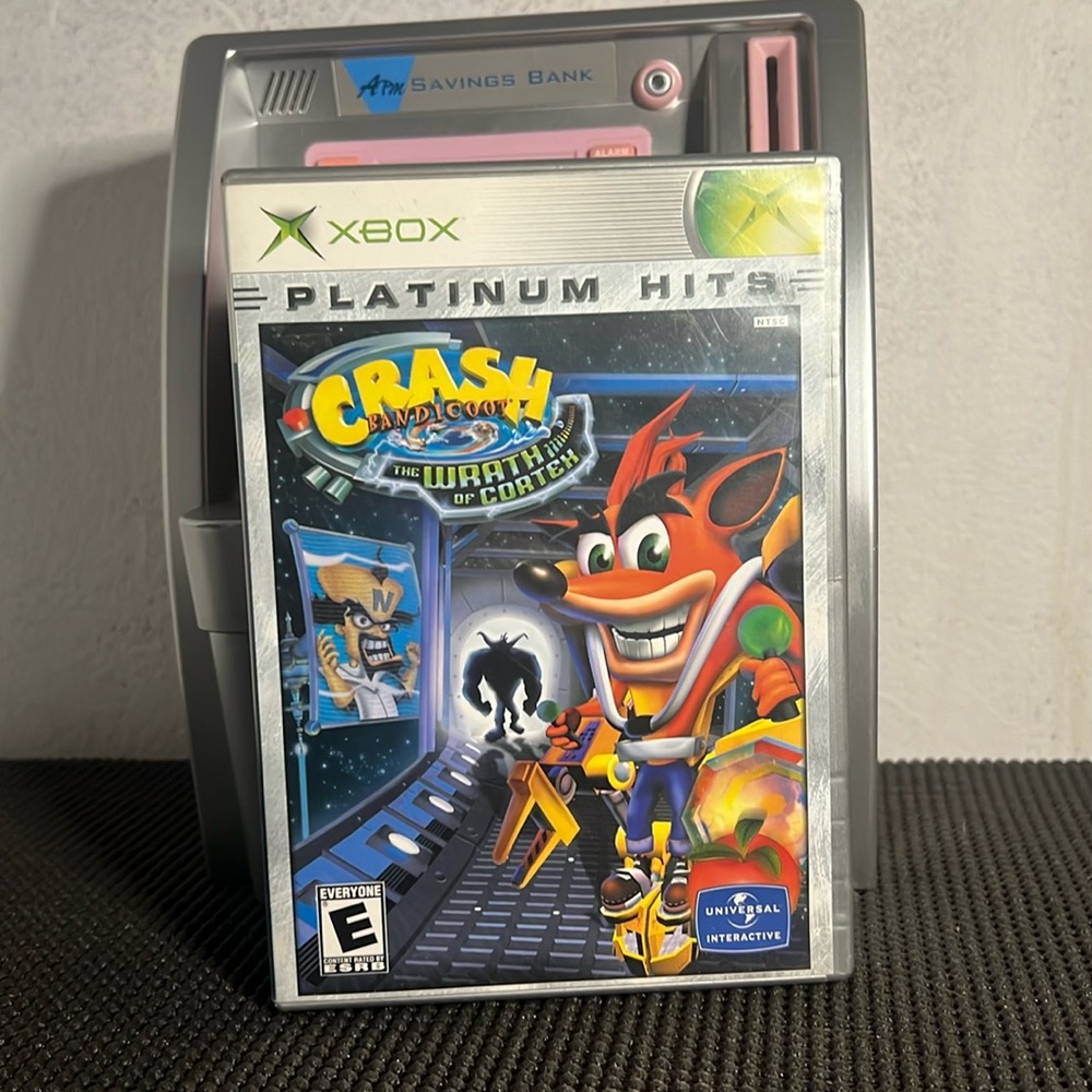 Crash Bandicoot The Wrath of Cortex platinum hits(XBOX)
